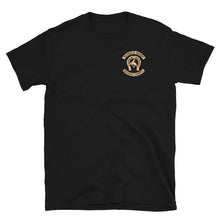 Load image into Gallery viewer, O.C. Banquet back Short-Sleeve Unisex T-Shirt Blk