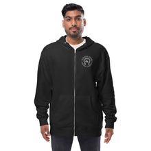 Load image into Gallery viewer, O.C. America's Band Unisex fleece zip up hoodie Blk