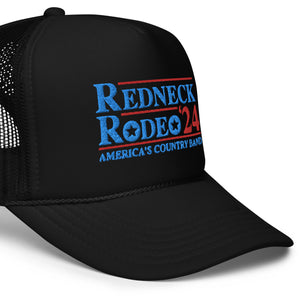 Vote Redneck Rodeo 24' Foam trucker hat