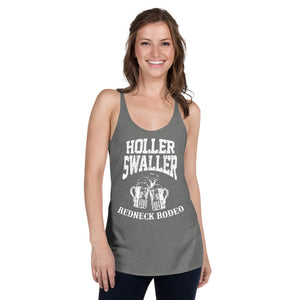 Holler Women's Racerback Tank Grey